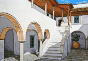 Inside a Greek Monastery