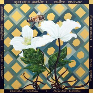 paintings-acrylic-bee-nature-originalart-
