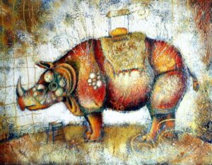 Rhino Rides by Sibyl MacKenzie