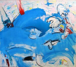 'Rising Blue' by Graham McBride